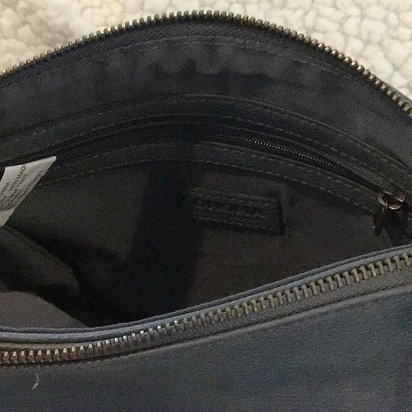 Sonoma gray faux leather crossbody purse bag - Picture 5 of 7